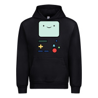 Black bmo   adventure time Urban Hoodie - linhVisuals