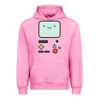 Fuchsia Pink bmo   adventure time Urban Hoodie - linhVisuals