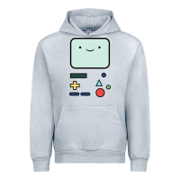 Heather Grey bmo   adventure time Urban Hoodie - linhVisuals