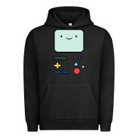 Pigment Black bmo   adventure time Urban Hoodie - linhVisuals