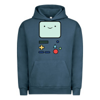 Pigment Midnight Navy bmo   adventure time Urban Hoodie - linhVisuals