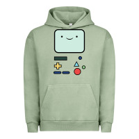 Pigment Oil Green bmo   adventure time Urban Hoodie - linhVisuals