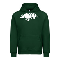 Forest Green armadillo Urban Hoodie - linhVisuals