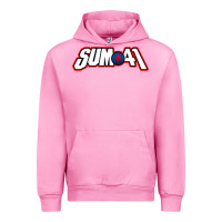 Fuchsia Pink Artwork SUM41 Urban Hoodie - linhVisuals
