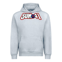 Heather Grey Artwork SUM41 Urban Hoodie - linhVisuals
