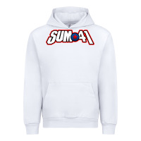 White Artwork SUM41 Urban Hoodie - linhVisuals