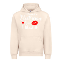 Sandshell i kissed an electrician and i liked it for girlfriend wife pullover ho Urban Hoodie - linhVisuals