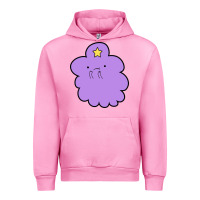 Fuchsia Pink lumpy space  adventure time Urban Hoodie - linhVisuals
