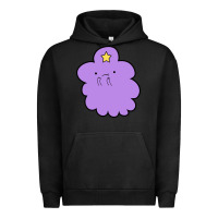 Pigment Black lumpy space  adventure time Urban Hoodie - linhVisuals