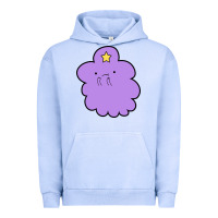 Pigment Grape Ice lumpy space  adventure time Urban Hoodie - linhVisuals