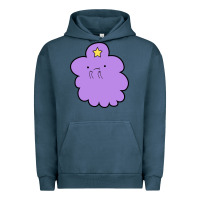 Pigment Midnight Navy lumpy space  adventure time Urban Hoodie - linhVisuals