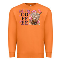 Carrot but first coffee floral Premium Sweatshirt - JahusDesignShop