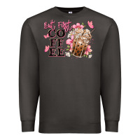 Smoke but first coffee floral Premium Sweatshirt - JahusDesignShop