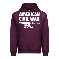Mauve Wine american civil war reenactor historical Urban Hoodie - linhVisuals