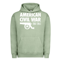 Pigment Oil Green american civil war reenactor historical Urban Hoodie - linhVisuals