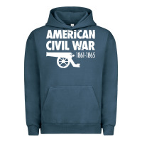 Pigment Midnight Navy american civil war reenactor historical Urban Hoodie - linhVisuals