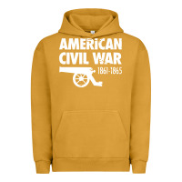 Pigment Peanut Butter american civil war reenactor historical Urban Hoodie - linhVisuals