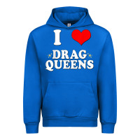 I Love Drag Queens  I Heart Drag Queens T Shirt Urban Hoodie | Teevron