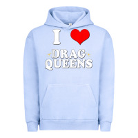 Pigment Grape Ice i love drag queens  i heart drag queens t shirt Urban Hoodie - linhVisuals