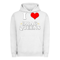 Pigment Lunar Rock i love drag queens  i heart drag queens t shirt Urban Hoodie - linhVisuals