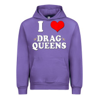 Tulip i love drag queens  i heart drag queens t shirt Urban Hoodie - linhVisuals