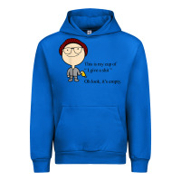 Cobalt this is my cup of i give a sh!t oh look it’s empty t shirt Urban Hoodie - linhVisuals