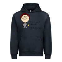 Navy this is my cup of i give a sh!t oh look it’s empty t shirt Urban Hoodie - linhVisuals