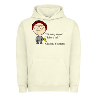 Pigment Pistachio this is my cup of i give a sh!t oh look it’s empty t shirt Urban Hoodie - linhVisuals