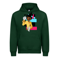 Forest Green powerline   black lives matter   powerline goofy movie Urban Hoodie - linhVisuals