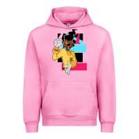 Fuchsia Pink powerline   black lives matter   powerline goofy movie Urban Hoodie - linhVisuals