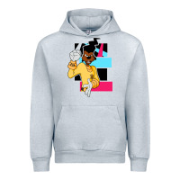 Heather Grey powerline   black lives matter   powerline goofy movie Urban Hoodie - linhVisuals