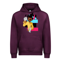 Mauve Wine powerline   black lives matter   powerline goofy movie Urban Hoodie - linhVisuals