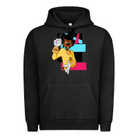 Pigment Black powerline   black lives matter   powerline goofy movie Urban Hoodie - linhVisuals