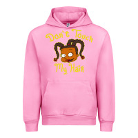 Fuchsia Pink susie carmichael   dont touch my hair Urban Hoodie - linhVisuals