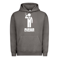 Cigar Smoker Urban Hoodie | Teevron