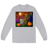 Moon Dust headstone and coffin tumbler Long Sleeve Tee - BundleAndBundleShop