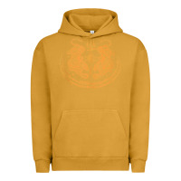 Pigment Peanut Butter twin tiger sak yant tattoo muay thai thailand martial art tank top Urban Hoodie - linhVisuals
