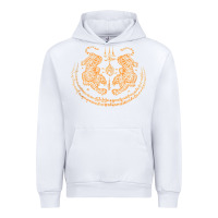 White twin tiger sak yant tattoo muay thai thailand martial art tank top Urban Hoodie - linhVisuals