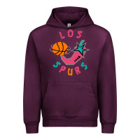 Mauve Wine Los Spurs Urban Hoodie - linhVisuals