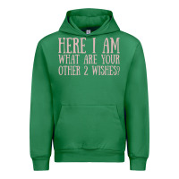 Emerald here i am what are your other 2 wishes Urban Hoodie - linhVisuals