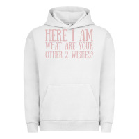 Pigment Lunar Rock here i am what are your other 2 wishes Urban Hoodie - linhVisuals