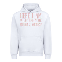 White here i am what are your other 2 wishes Urban Hoodie - linhVisuals