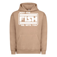 Pigment Burro May The Fish Be With You Fishing3 Urban Hoodie - linhVisuals