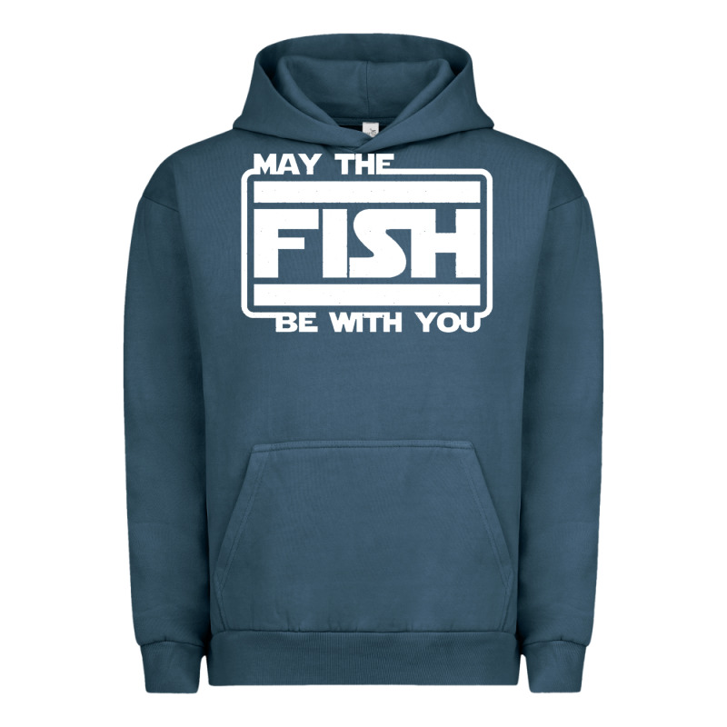 May The Fish Be With You Fishing3 Urban Hoodie by linhVisuals | Teevron