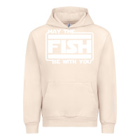 Sandshell May The Fish Be With You Fishing3 Urban Hoodie - linhVisuals