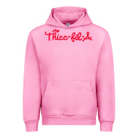 Fuchsia Pink women funny thicc thick fil a curvy women girlfriend premium t shirt Urban Hoodie - linhVisuals