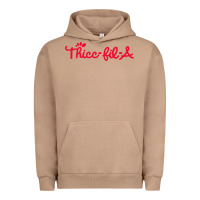 Pigment Burro women funny thicc thick fil a curvy women girlfriend premium t shirt Urban Hoodie - linhVisuals