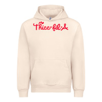 Sandshell women funny thicc thick fil a curvy women girlfriend premium t shirt Urban Hoodie - linhVisuals