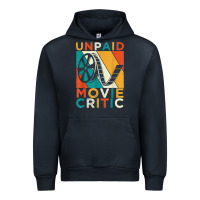 Navy unpaid movie critic shirt film cinema motion picture fan t shirt Urban Hoodie - linhVisuals