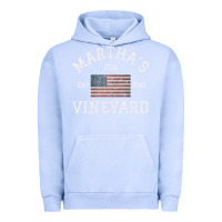Pigment Grape Ice martha's vineyard massachusetts american flag usa vintage pullover hoo Urban Hoodie - linhVisuals